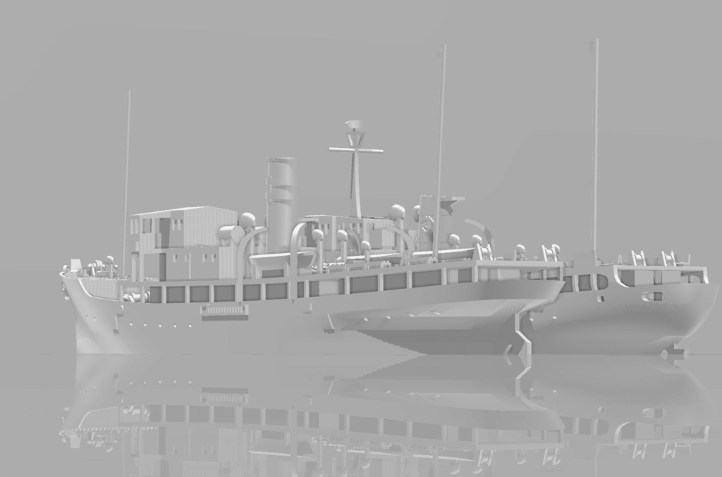 1/700 九州汽船 貨客船「長福丸」 1隻