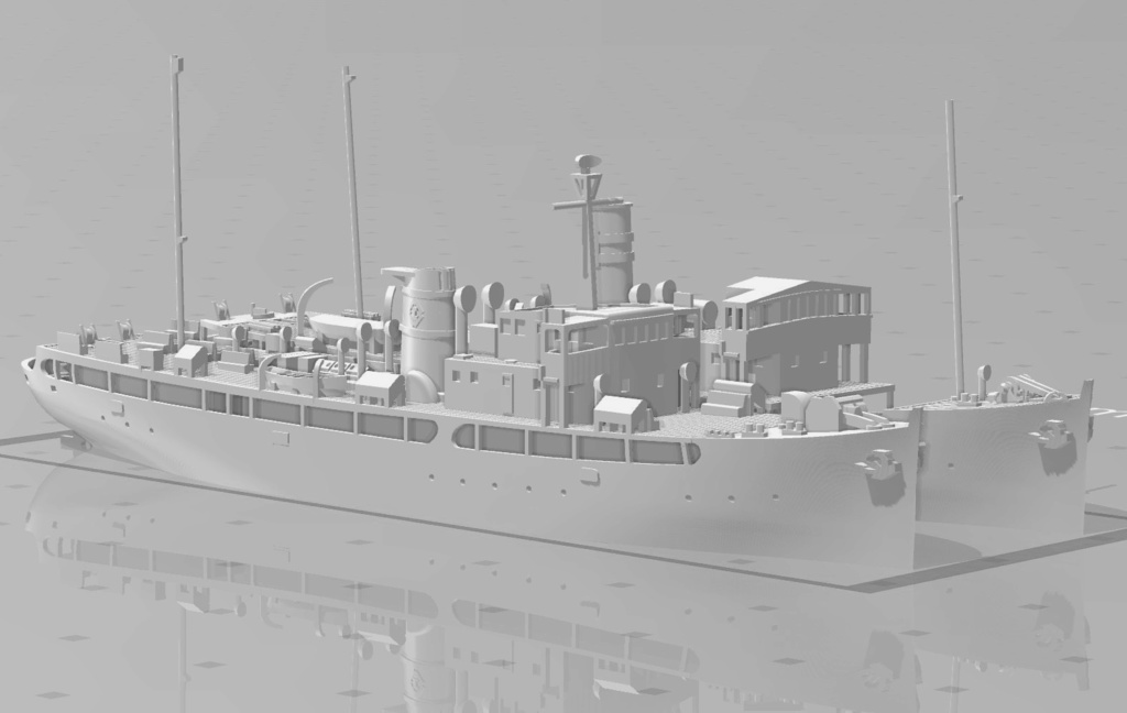 1/700 九州汽船 貨客船「長福丸」 1隻