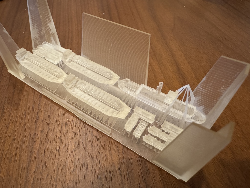 1/700 鉄道省 宇高航路 曳船(1隻)・貨車渡艀(3隻)セット