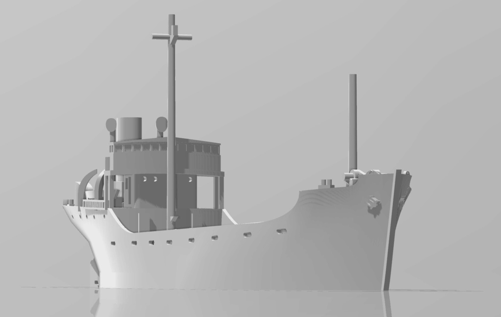 1/700 丸井汽船「美代丸」山陽燃料汽船「第五桐丸」 2隻