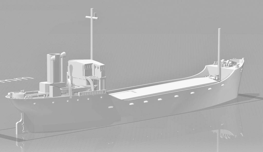 1/700 丸井汽船「美代丸」山陽燃料汽船「第五桐丸」 2隻