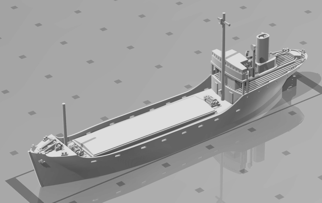 1/700 丸井汽船「美代丸」山陽燃料汽船「第五桐丸」 2隻