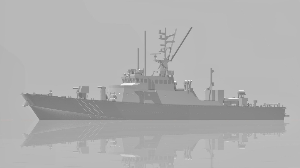 1/700 海上保安庁 巡視船 びざん(らいざん)型「みずき」 1隻