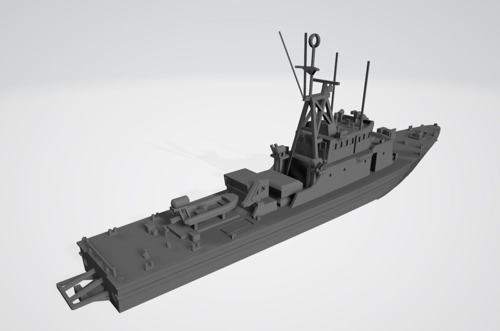 1/700 海上保安庁 巡視船 みはし(しんざん)型 1隻