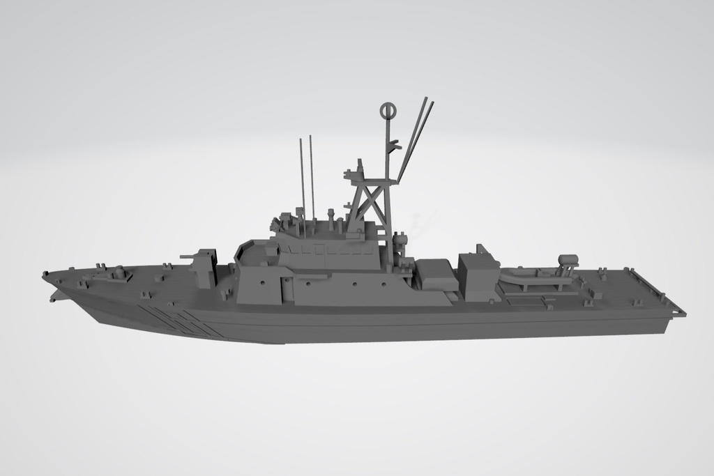 1/700 海上保安庁 巡視船 みはし(しんざん)型 1隻