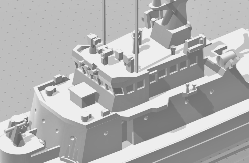 1/700 海上保安庁 巡視船 みはし(しんざん)型 1隻