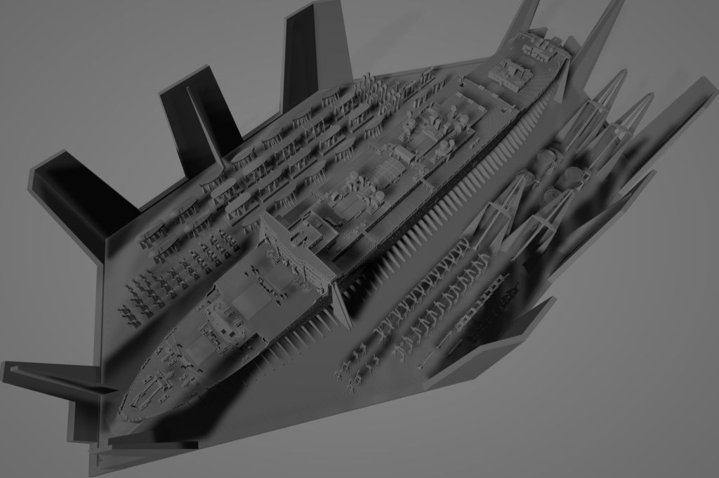 1/700 日本郵船 客船 「浅間丸」 1隻