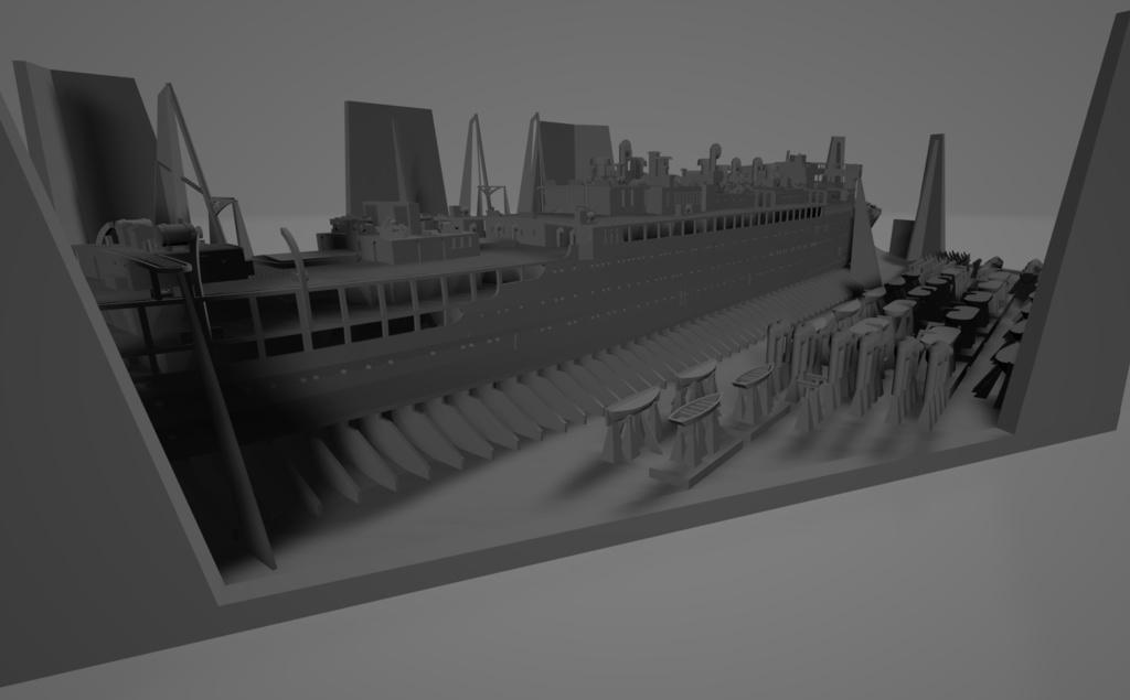 1/700 日本郵船 客船 「浅間丸」 1隻