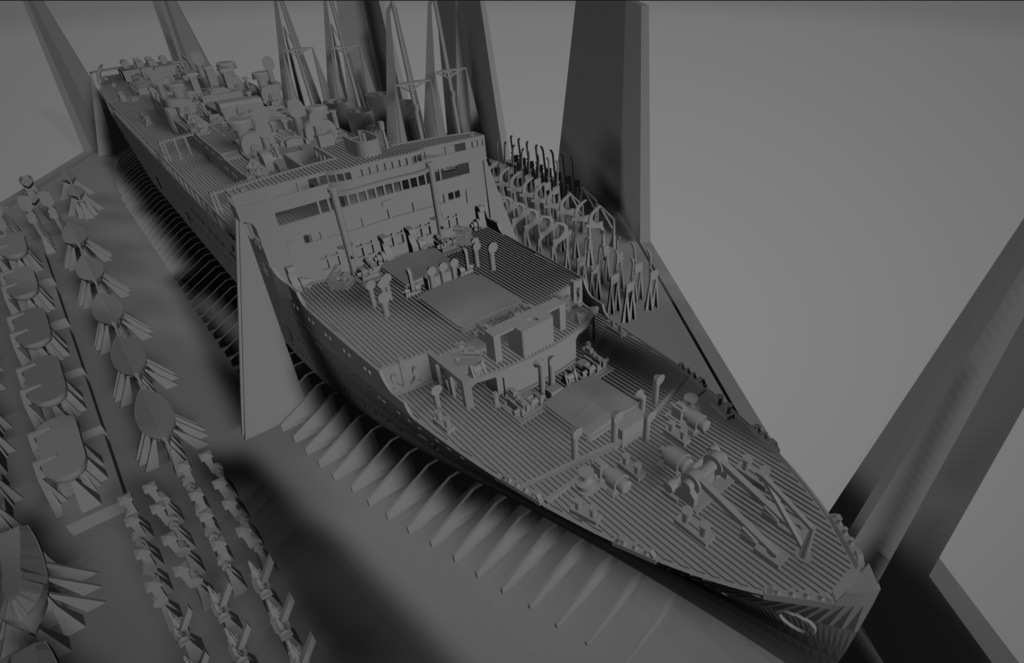 1/700　日本郵船　客船　「浅間丸」　1隻