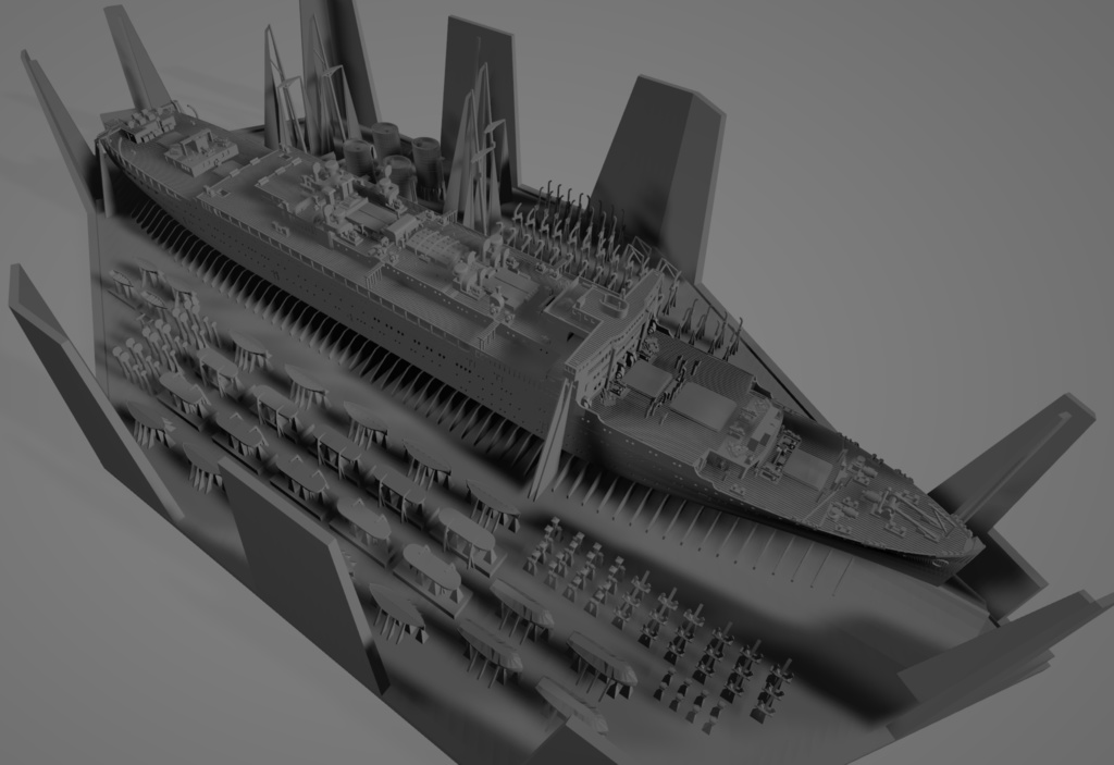 1/700 日本郵船 客船 「浅間丸」 1隻