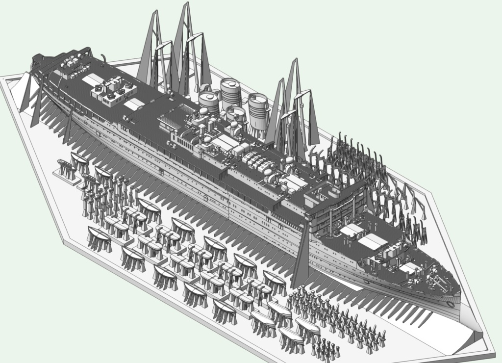 1/700 日本郵船 客船 「浅間丸」 1隻