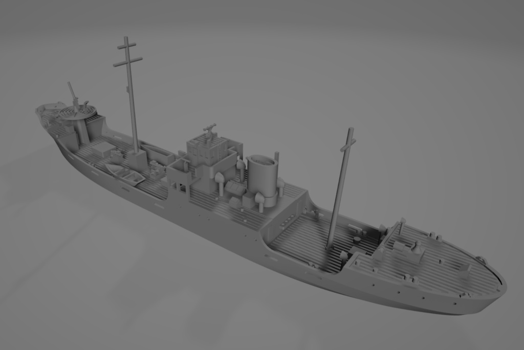 1/700 日本海軍 特務艦(給糧艦)「野埼」 1隻