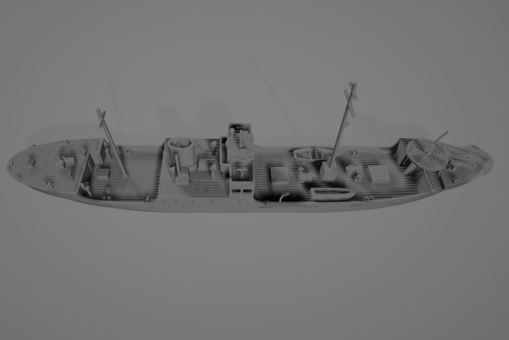 1/700 日本海軍 特務艦(給糧艦)「野埼」 1隻