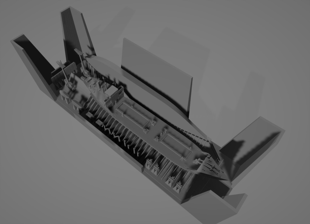 1/700 戦時コンクリート船「武智丸」