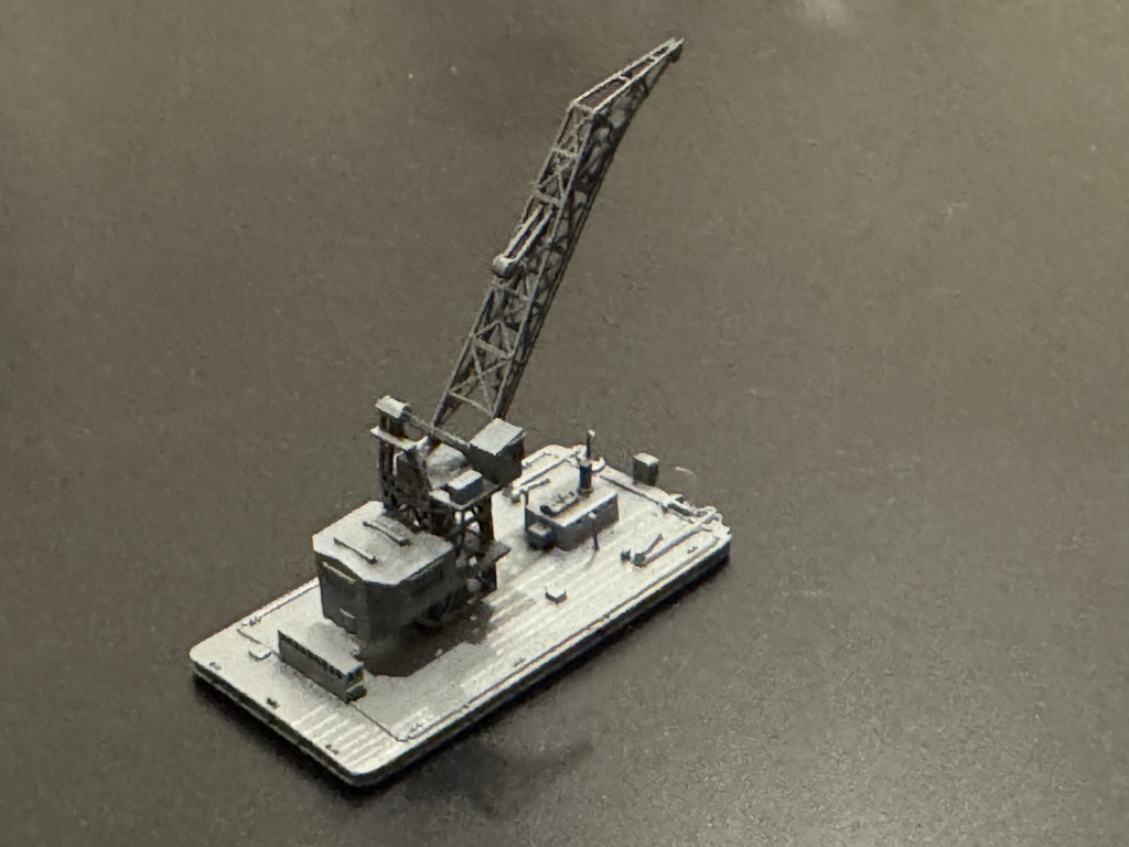 1/700 日本海軍 雑役船(起重機船) 自航式30トン吊型