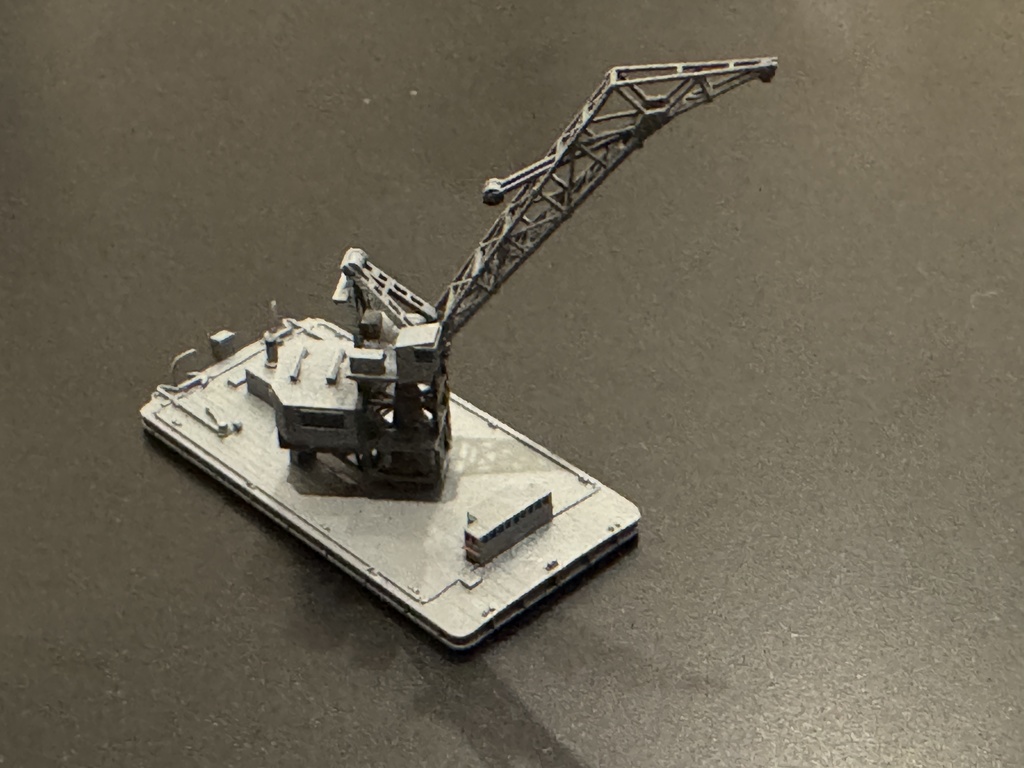 1/700 日本海軍 雑役船(起重機船) 自航式30トン吊型