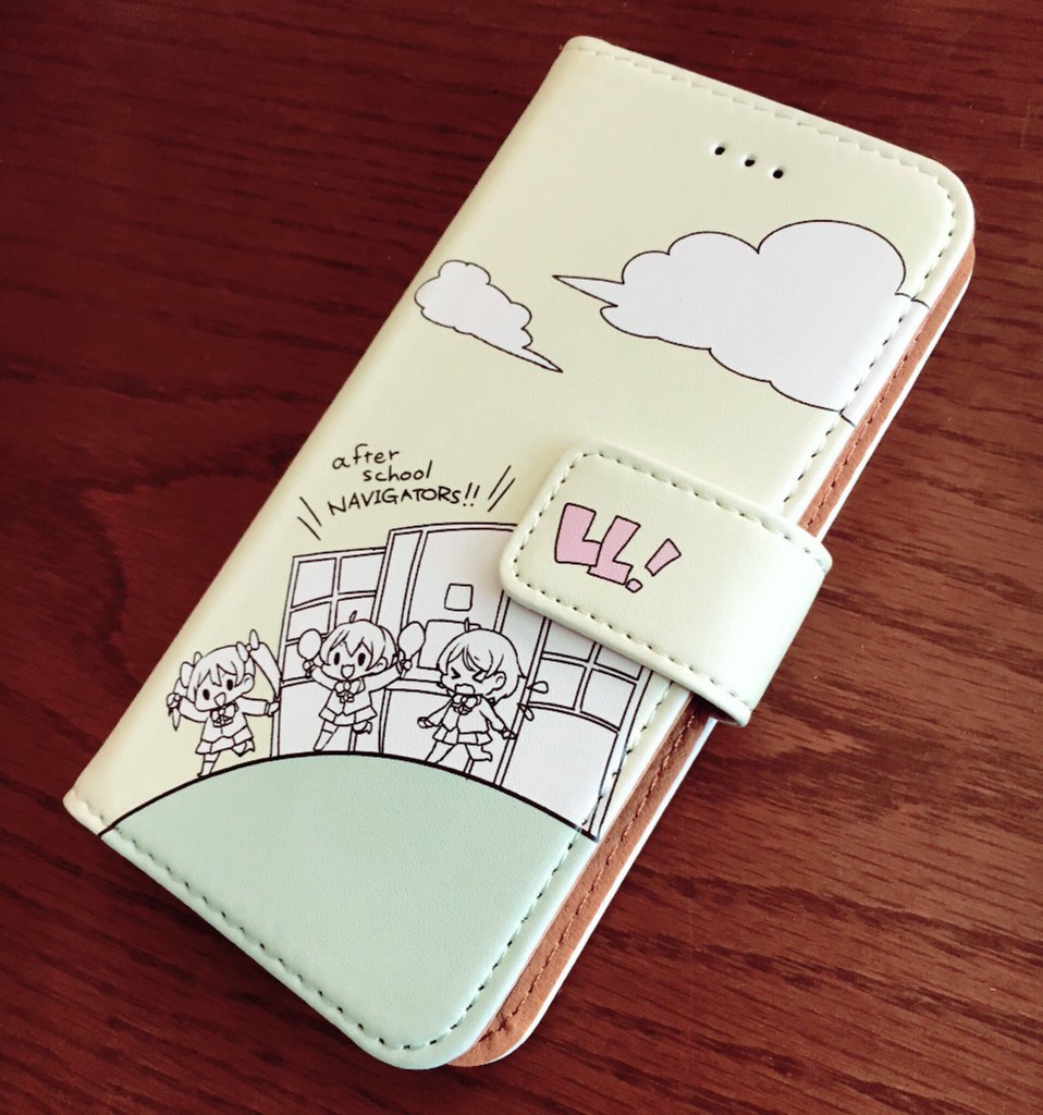 にこりんぱなの放課後iphoneケース