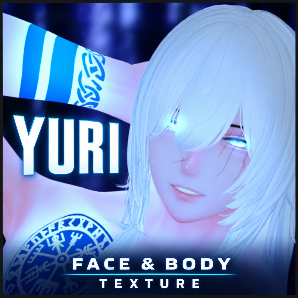 【YURI】 ⛈️ Ragnarök ⛈️ (Face&Body Texture)