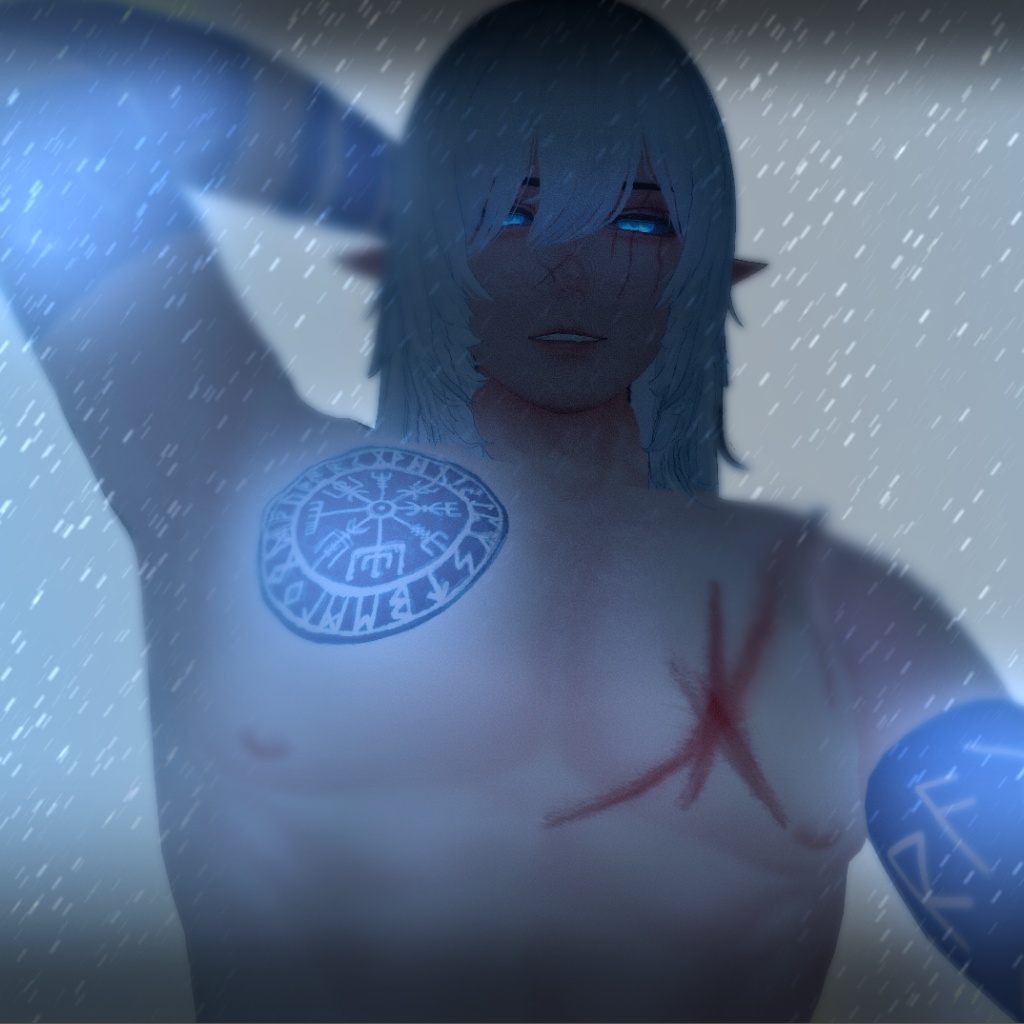 【YURI】 ⛈️ Ragnarök ⛈️ (Face&Body Texture)