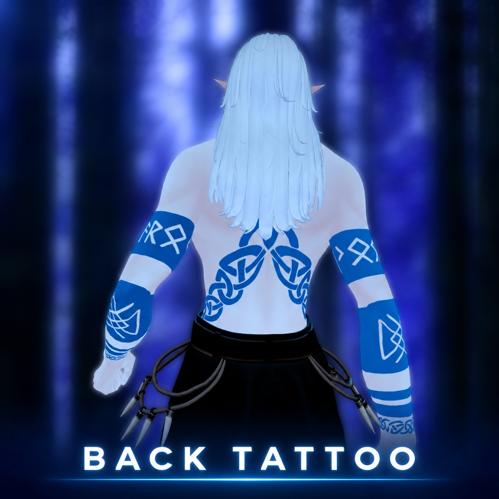 【YURI】 ⛈️ Ragnarök ⛈️ (Face&Body Texture)