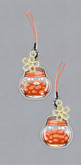 アクリルキーホルダー(梅干し)