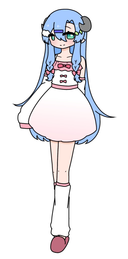 竜歌ソマ-こそこそ- 単体立ち絵