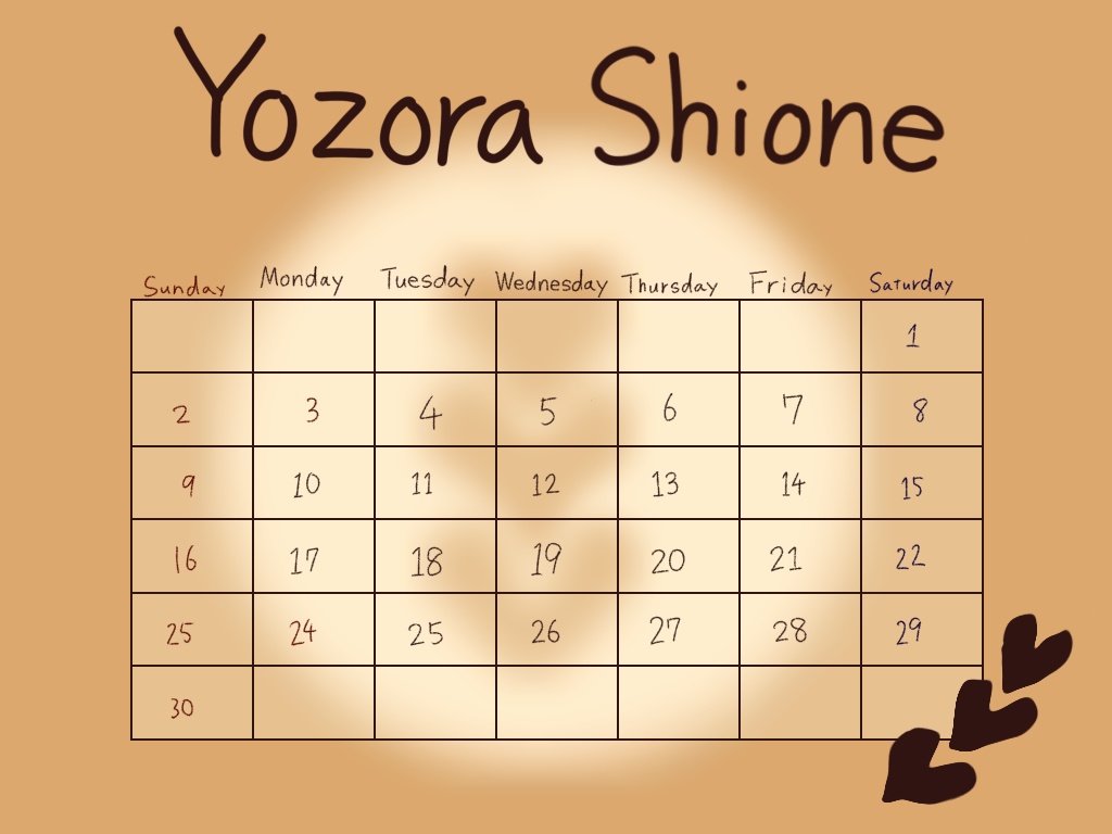 【限定配布】UTA声喫茶 デジタル壁紙〈汐音よぞら〉