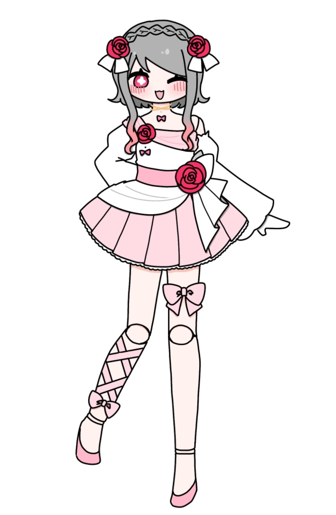 莉音アロマ Anniversary style立ち絵
