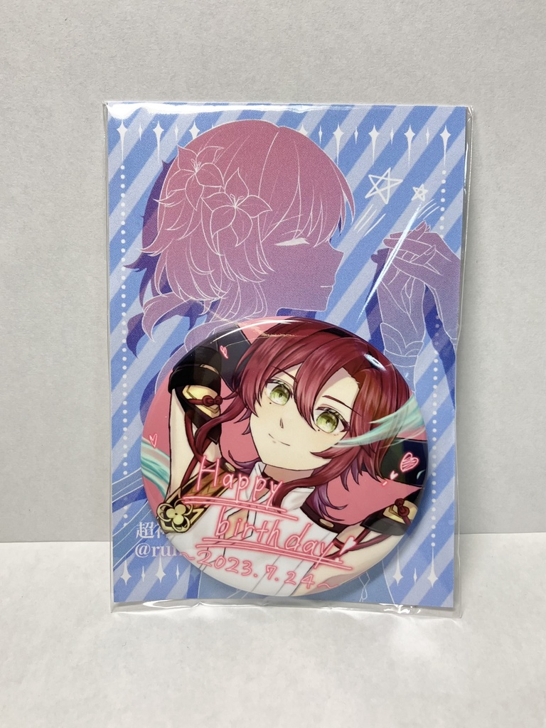 原神 イラスト集 鹿野院平蔵　缶バッチ　色紙 原神 イラスト集 鹿野院平蔵 缶バッチ 色紙 - メルカリ