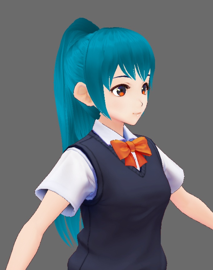 【無料】3段階ポニーテールver.2【正式版対応】