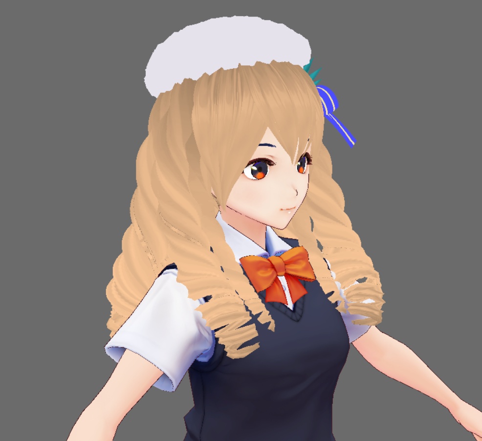 金髪縦ロール【正式版対応】