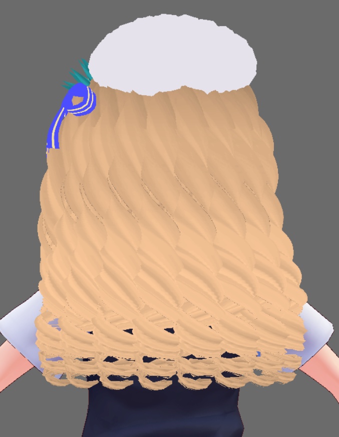 金髪縦ロール【正式版対応】