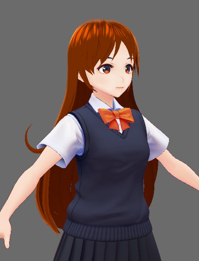 ロングヘアー1【正式版対応】