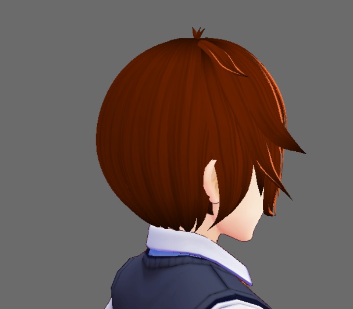 茶髪ショートヘア【正式版対応】