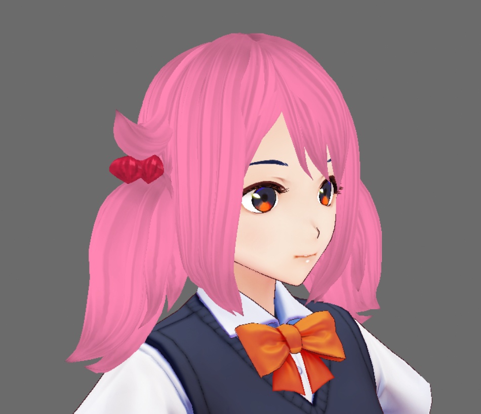 くせっけツインテールヘアー【正式版対応】