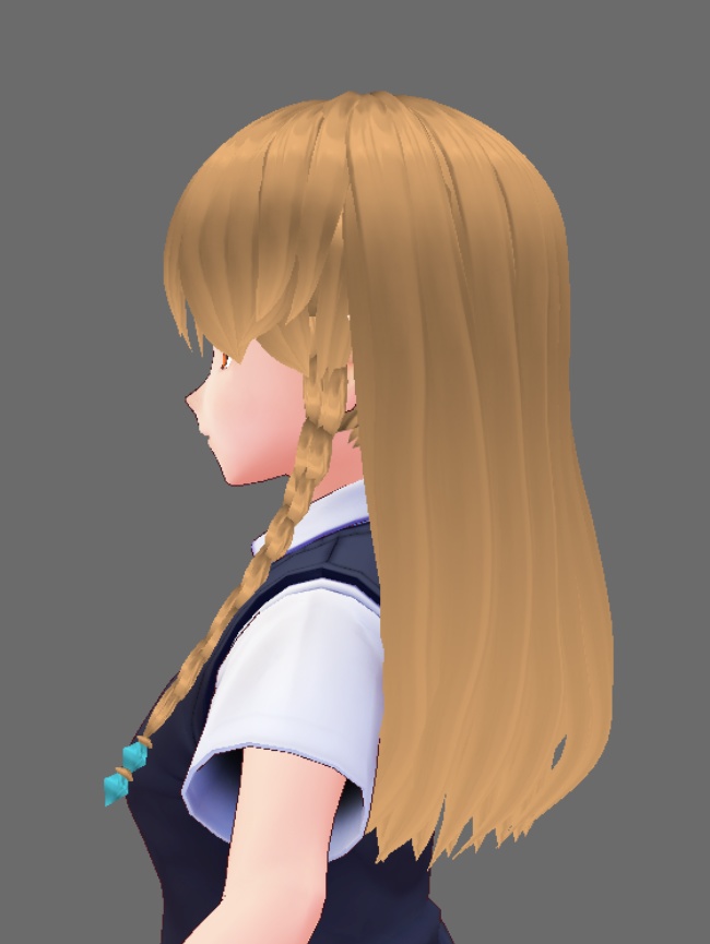 ミリオンアーサーちゃん風ミディアムヘアー【正式版対応】