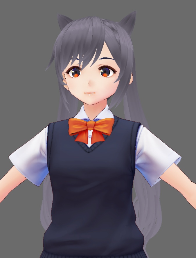 刻晴風ヘアー【正式版対応】