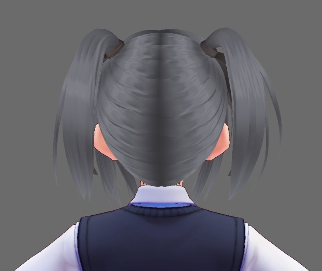 ツインテールリボンショート【正式版対応】