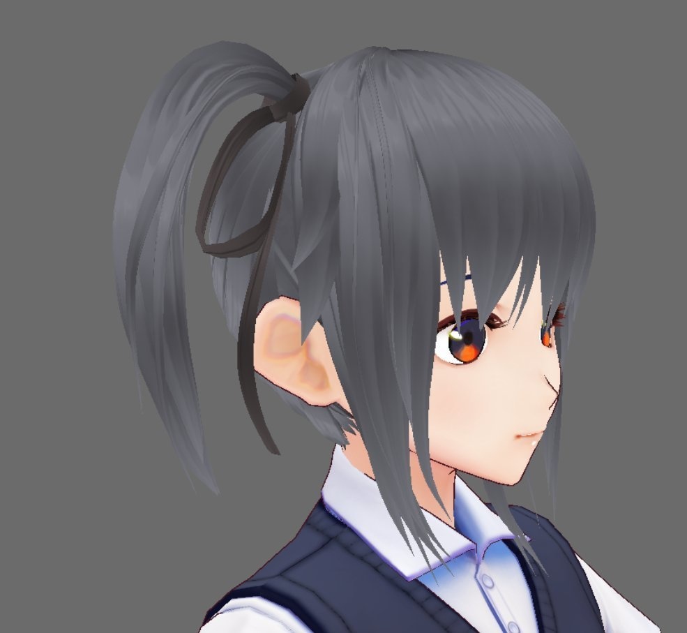 ツインテールリボンショート【正式版対応】