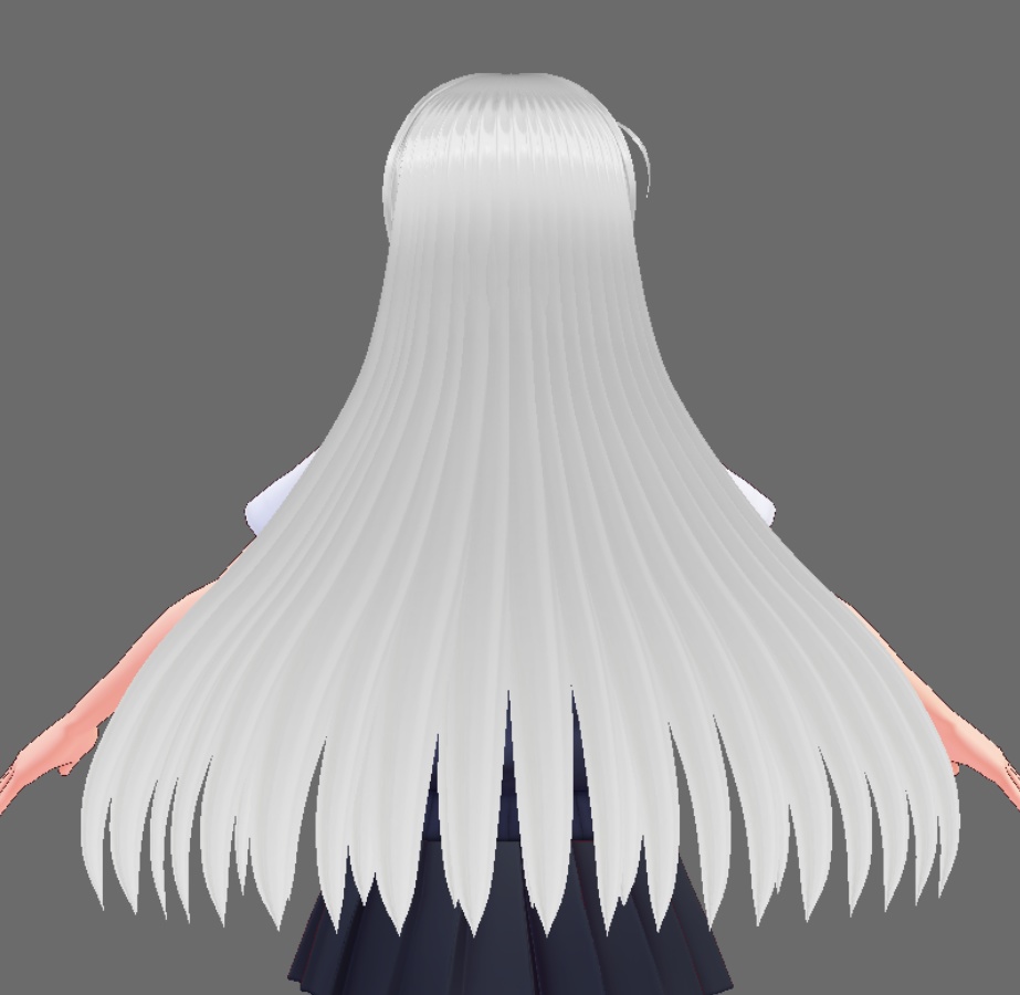 清純ロングヘアー【正式版対応】