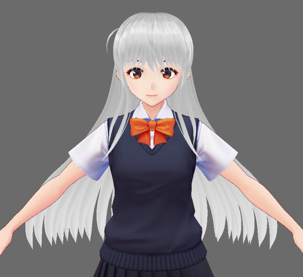 清純ロングヘアー【正式版対応】