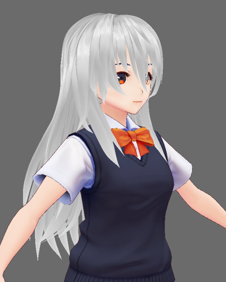 くせっけロングヘア【正式版対応】