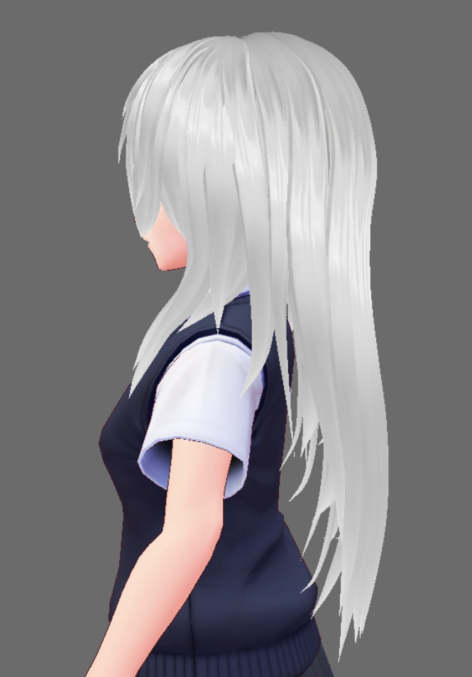 くせっけロングヘア【正式版対応】