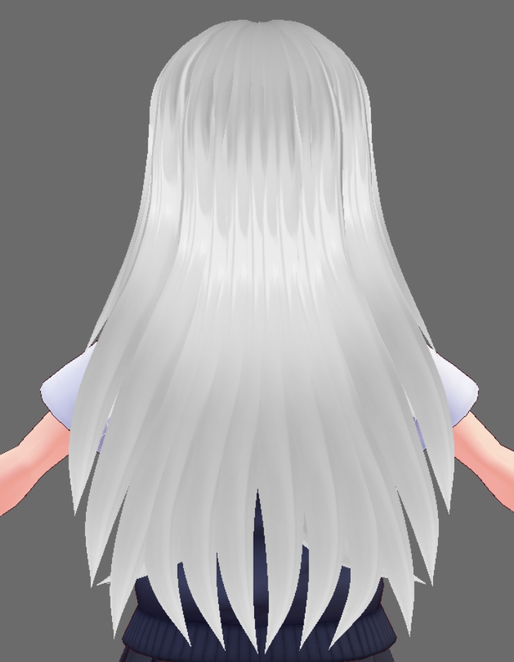 くせっけロングヘア【正式版対応】