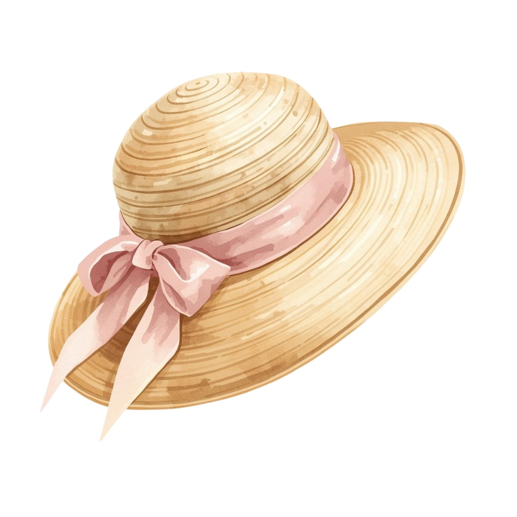 【旅行アイテム】水彩画風ピンクのアンティーク調の旅行アイテムシリーズ(全10種)