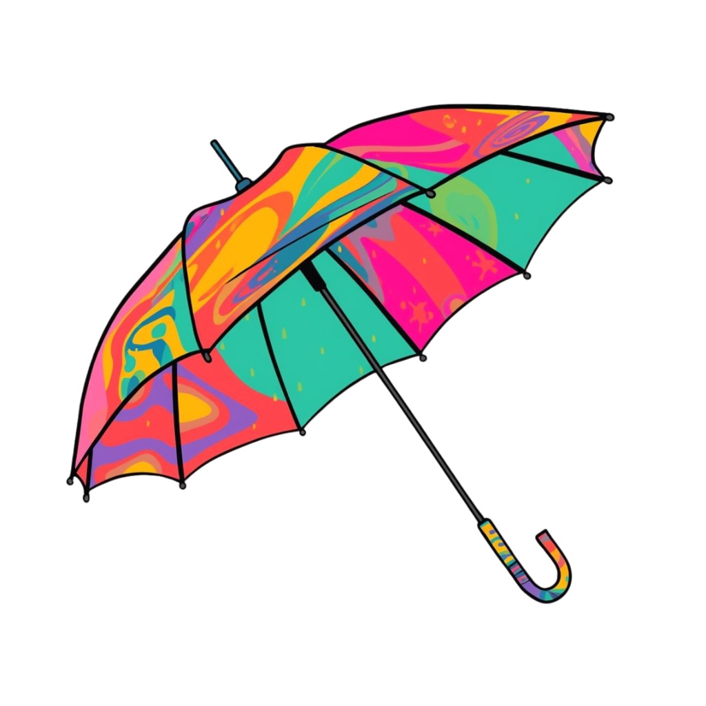 【日用品アイテム】ファンキーでポップなイラスト 生活日用品シリーズ(全10種類)