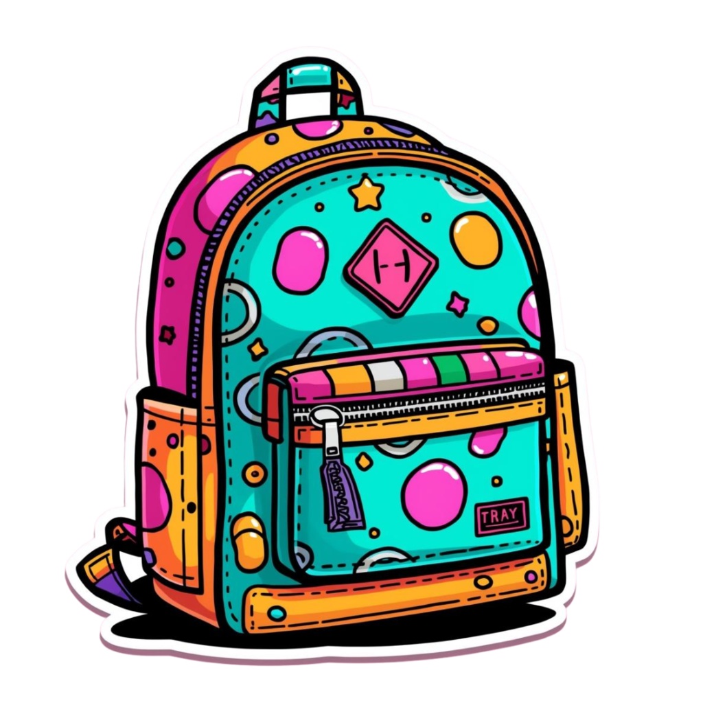 【日用品アイテム】ファンキーでポップなイラスト 生活日用品シリーズ(全10種類)