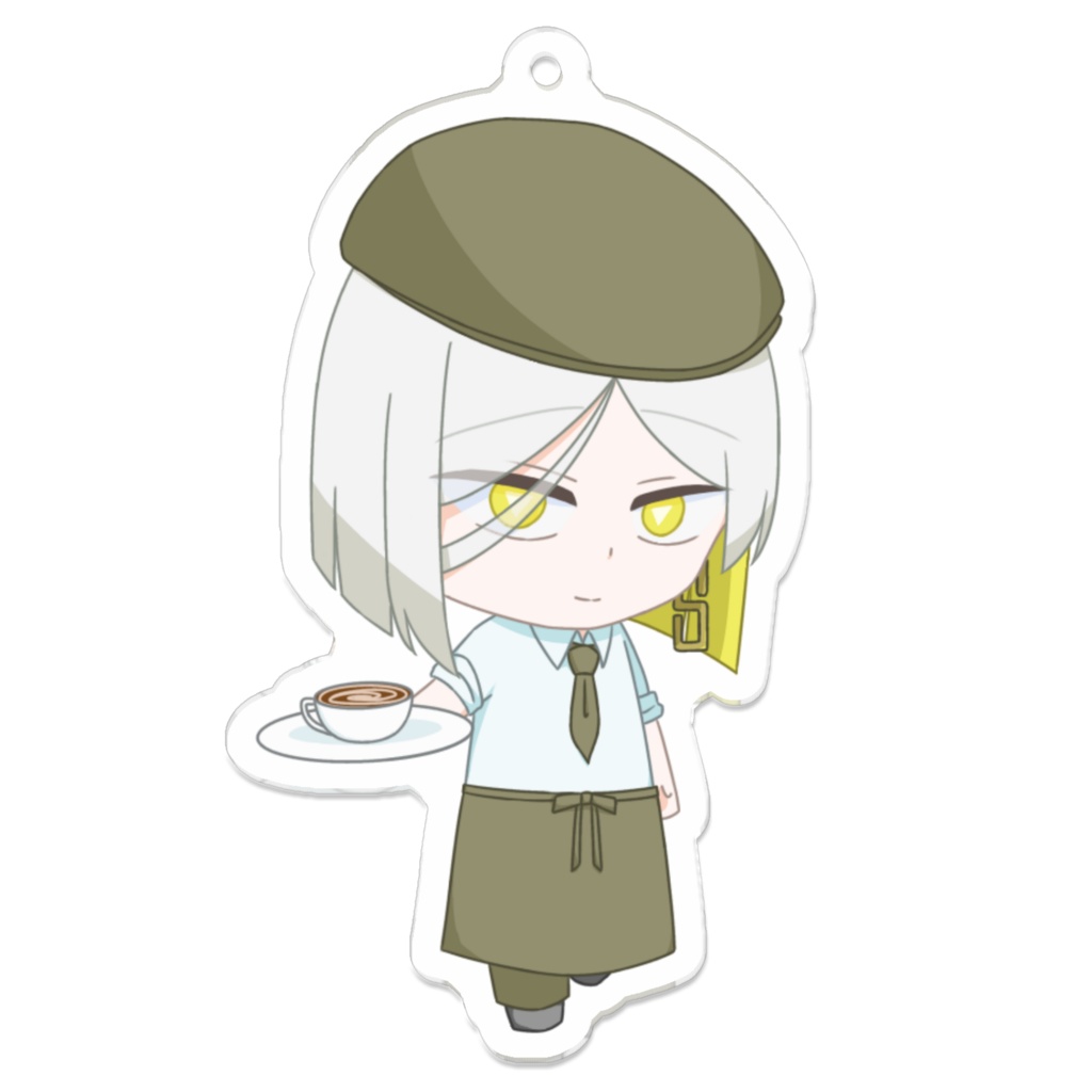 【UTA声喫茶+】相似ケイ 店員風アクリルキーホルダー