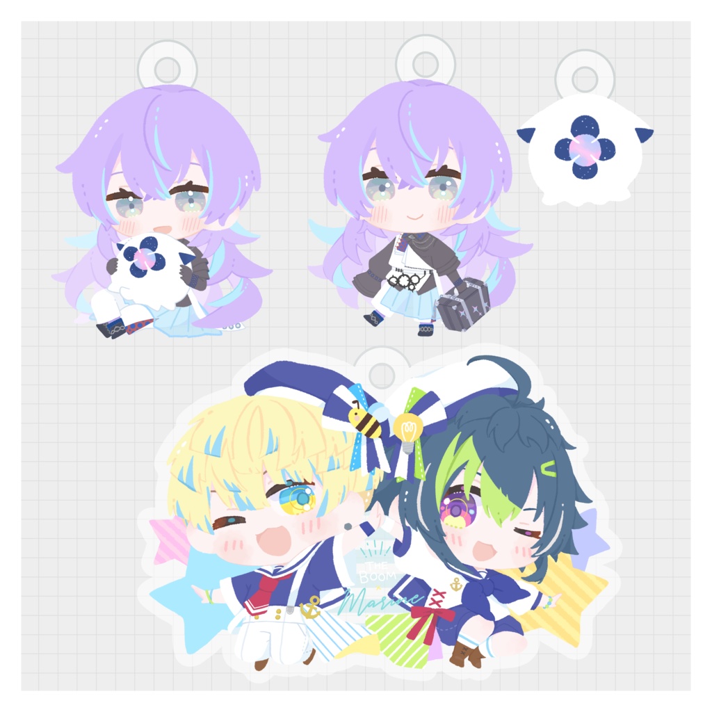 アクリルキーホルダー