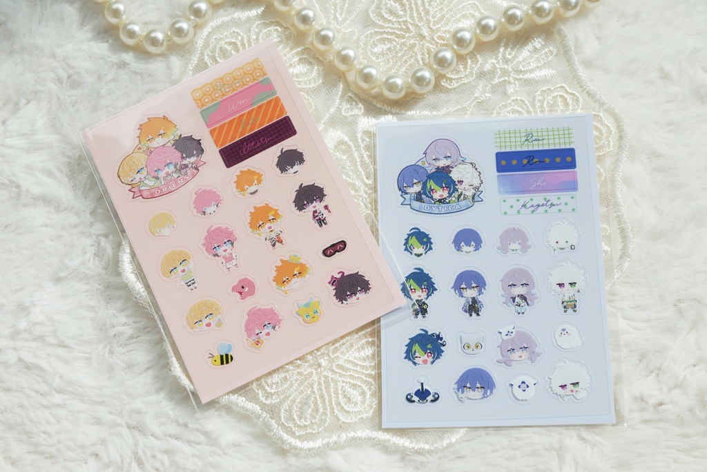 【非公式】ハーフカットシール